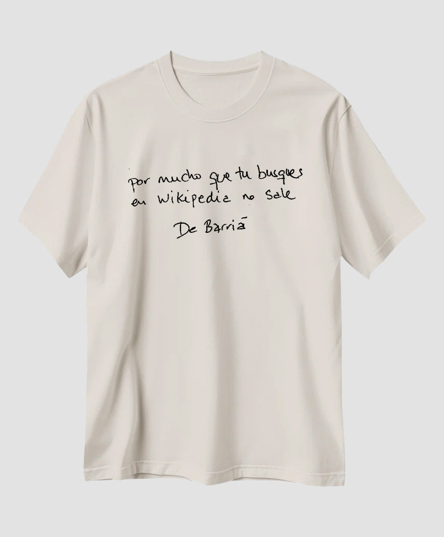 Camiseta de Barría