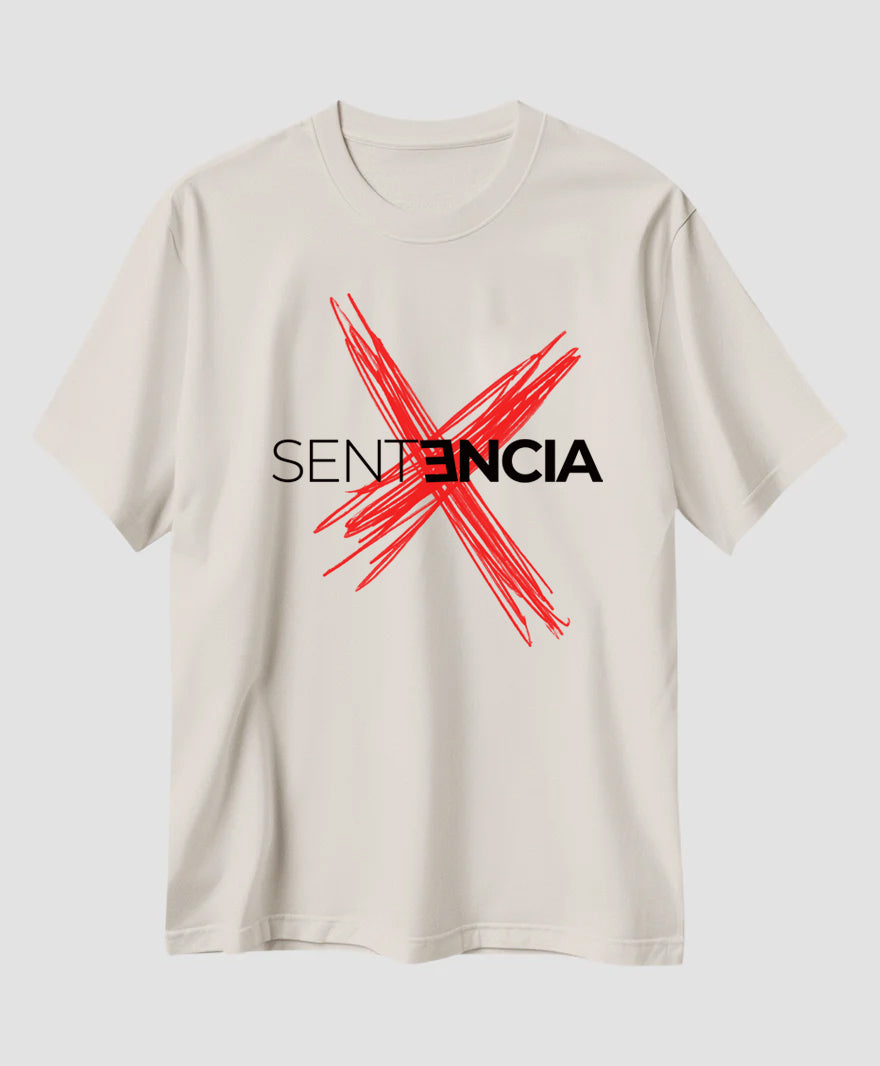 Camiseta Sentencia (Blanca) 'Mesalla'