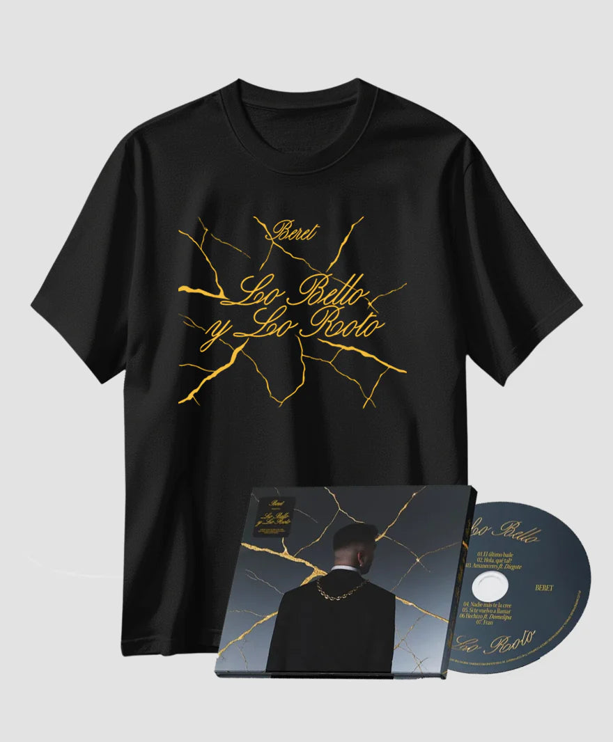 CD+Camiseta "Lo Bello y lo Roto" - Beret