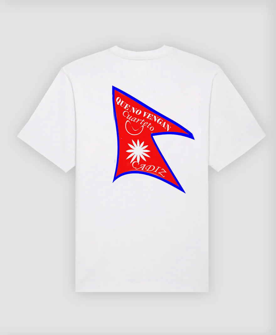 Camiseta Que no vengan (blanca)