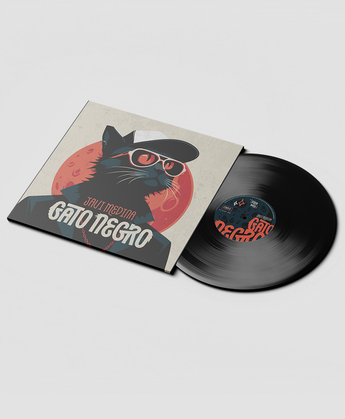 Vinilo Gato Negro - Javi Medina