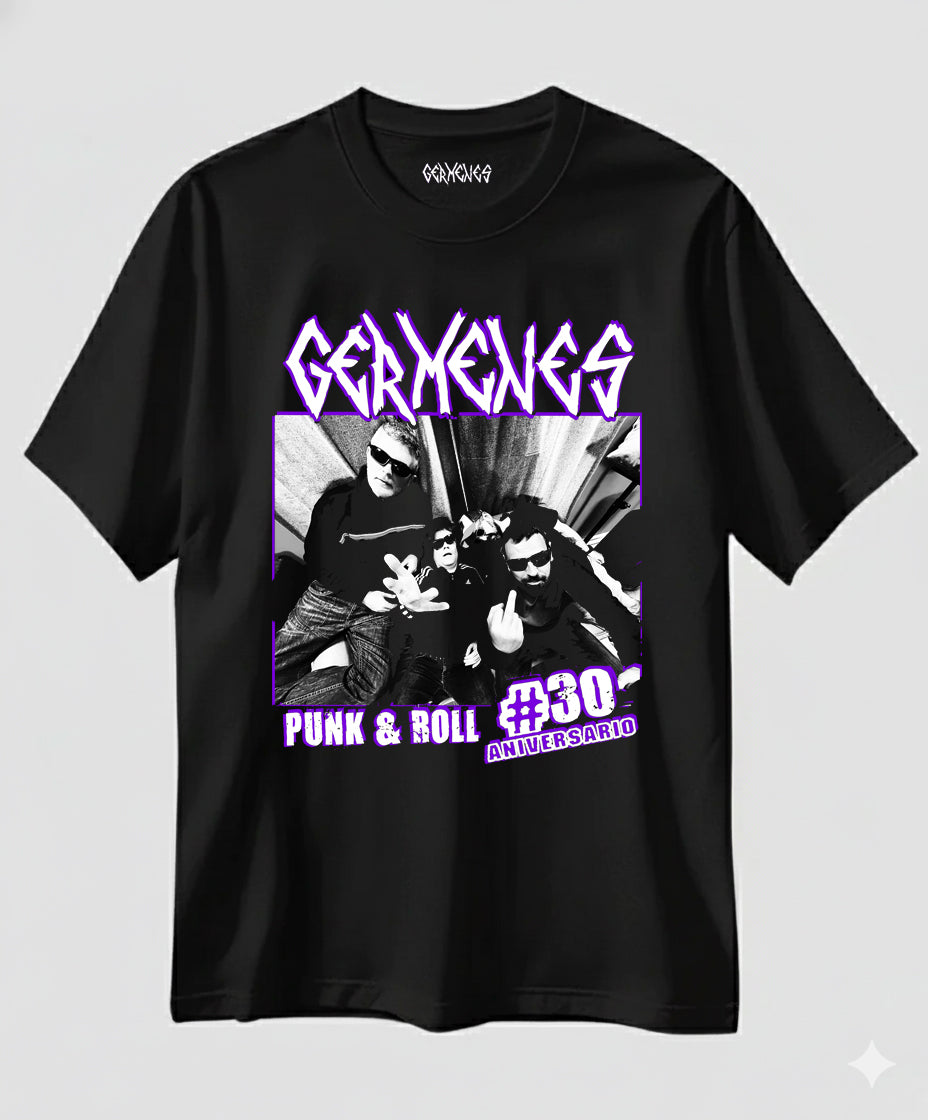 Camiseta GERMENES negra