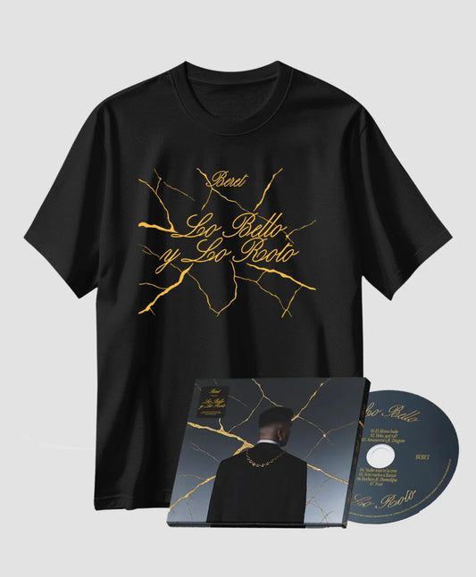 CD+Camiseta "Lo Bello y lo Roto" - Beret