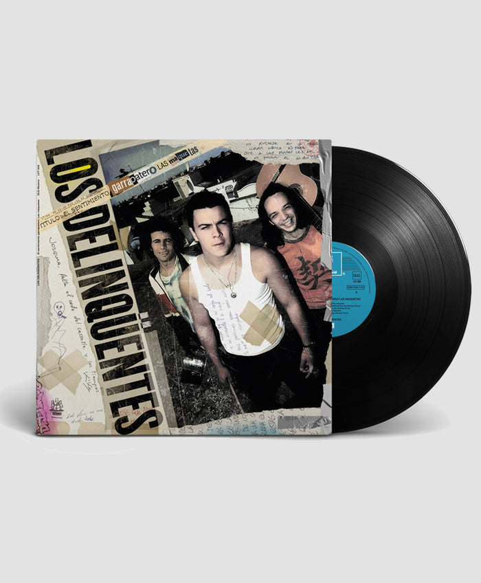 Vinilo Los Delinqüentes. El Sentimiento Garrapatero. Las Maquetas